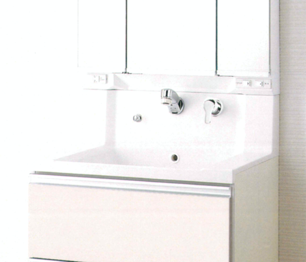 ミカド ファーストプラス 洗面化粧台 三面鏡 900幅 Jjdream
