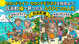 セカンドライフ・セカンドビジネスを始めよう｜白浜町椿で見つかる、もうひとつの人生