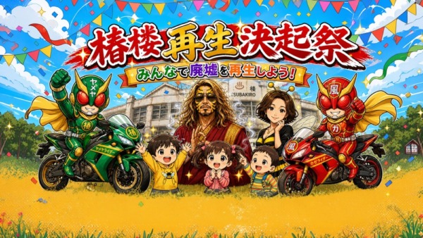 9月22日 廃墟『椿楼』再生決起祭